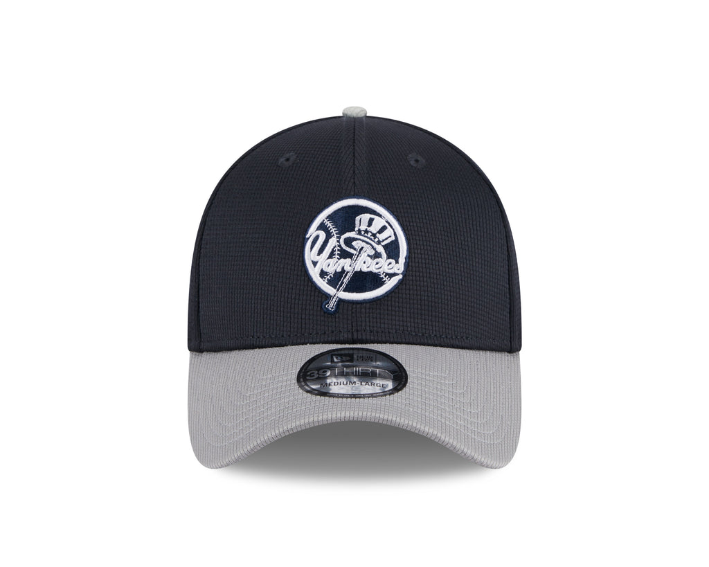 New York Yankees MLB New Era Men Navy 39Thirty 2025 Batting Practice Stretch Fit Hat product image 3, provided for visual