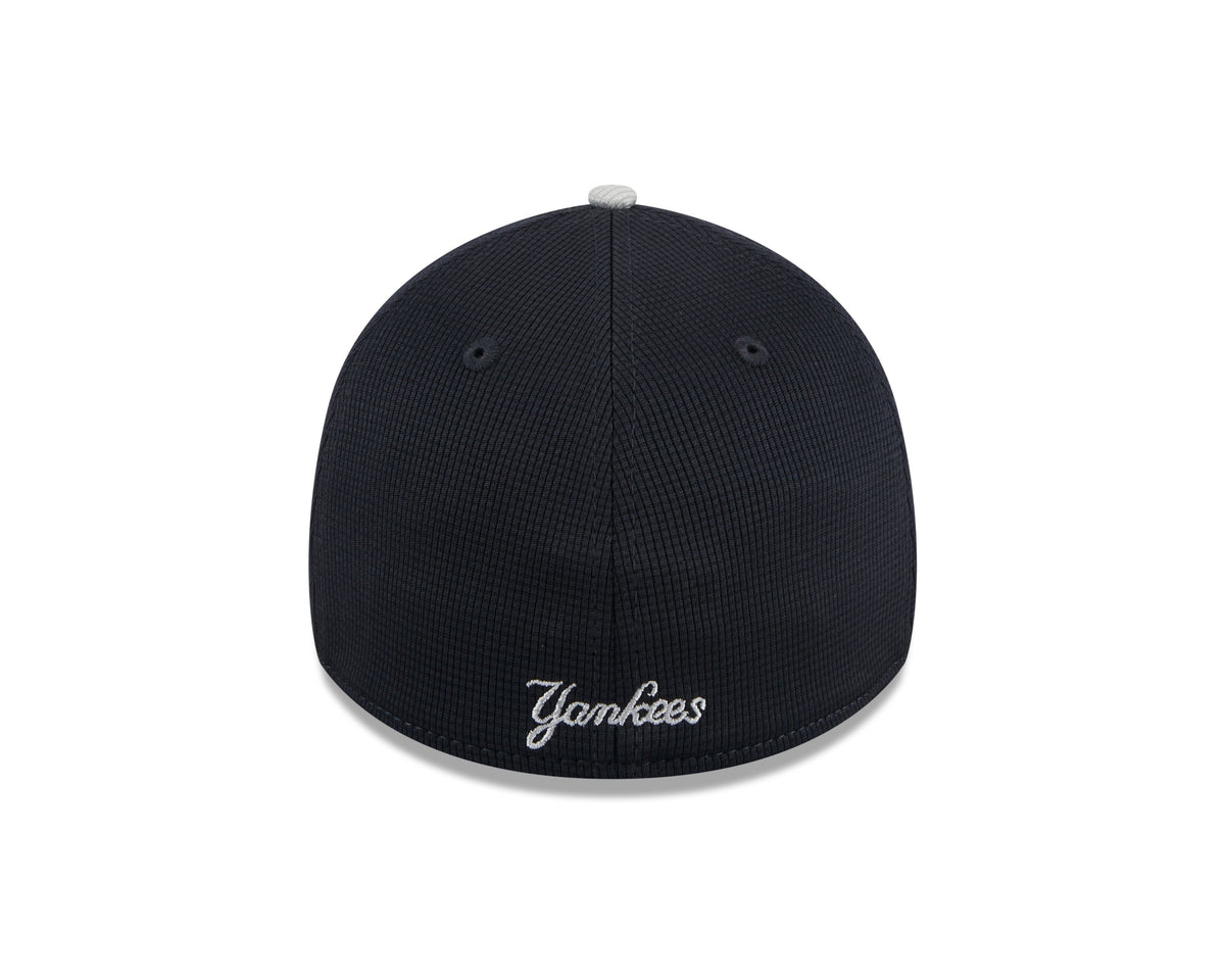 New York Yankees MLB New Era Men Navy 39Thirty 2025 Batting Practice Stretch Fit Hat product image 2, provided for visual
