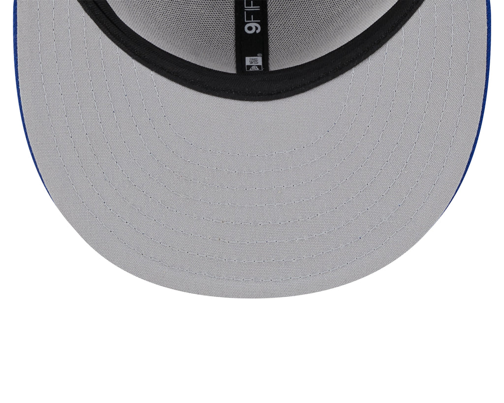 New York Mets MLB New Era Men Grey/Royal Blue 9Fifty 2025 Batting Practice Snapback product image 6, provided for visual