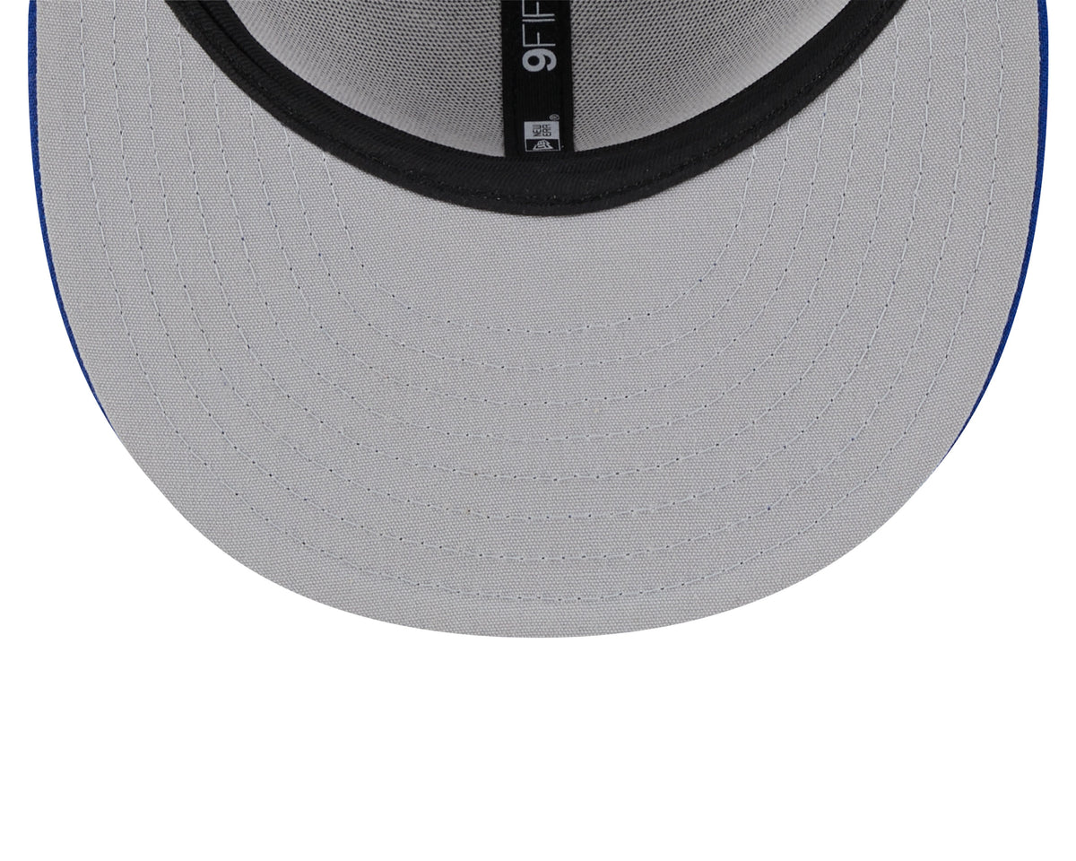 New York Mets MLB New Era Men Grey/Royal Blue 9Fifty 2025 Batting Practice Snapback product image 6, provided for visual