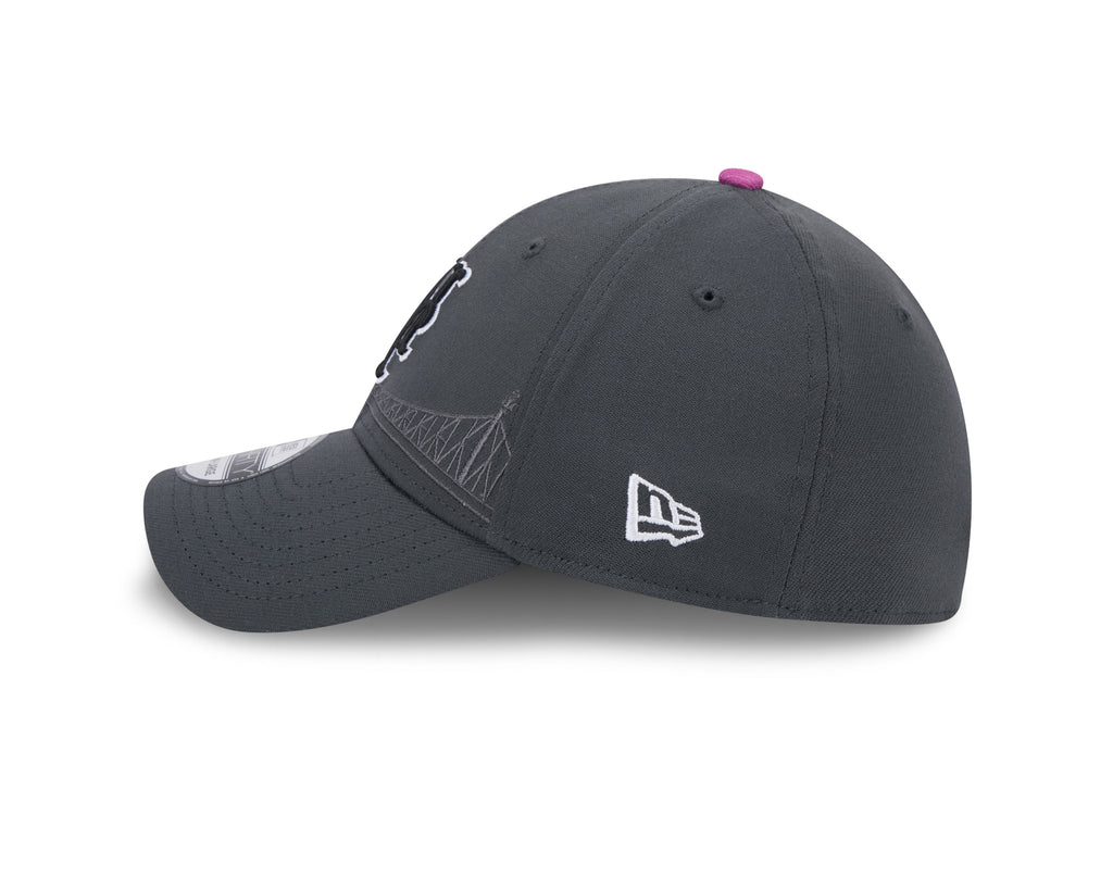 New York Mets MLB New Era Men Grey 39Thirty 2024 City Connect Stretch Fit Hat product image 6, provided for visual reference