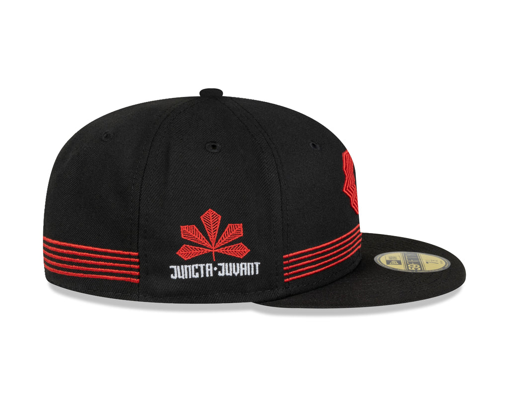 Cincinnati Reds MLB New Era Men Black 59Fifty 2023 City Connect Fitted Hat product image 5, provided for visual reference