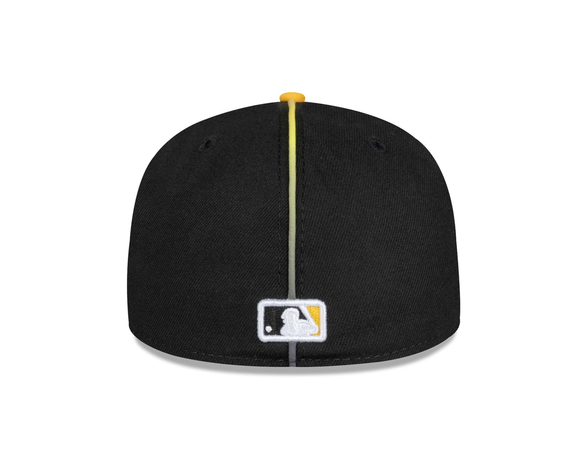 Pittsburgh Pirates MLB New Era Men Black 59Fifty 2023 City Connect Fitted Hat product image 2, provided for visual reference