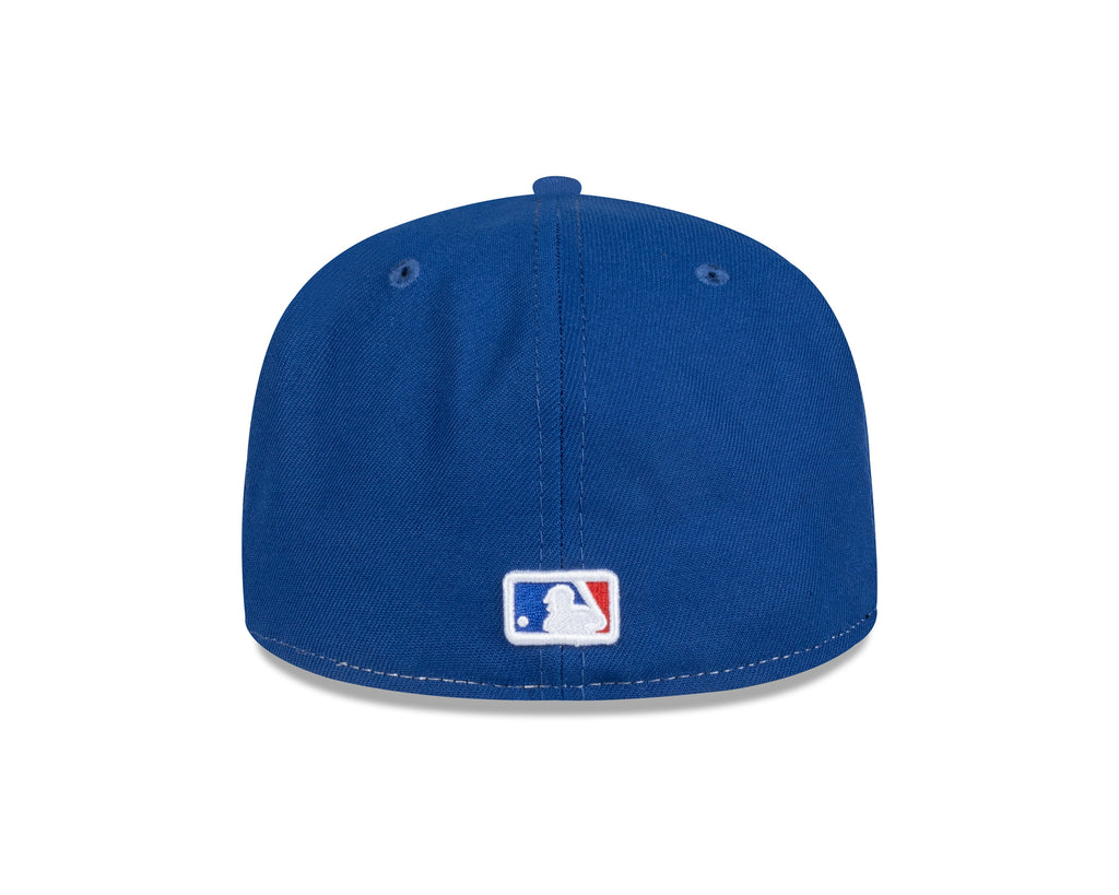 Atlanta Braves MLB New Era Men White/Royal 59Fifty 2023 City Connect Fitted Hat product image 2, provided for visual