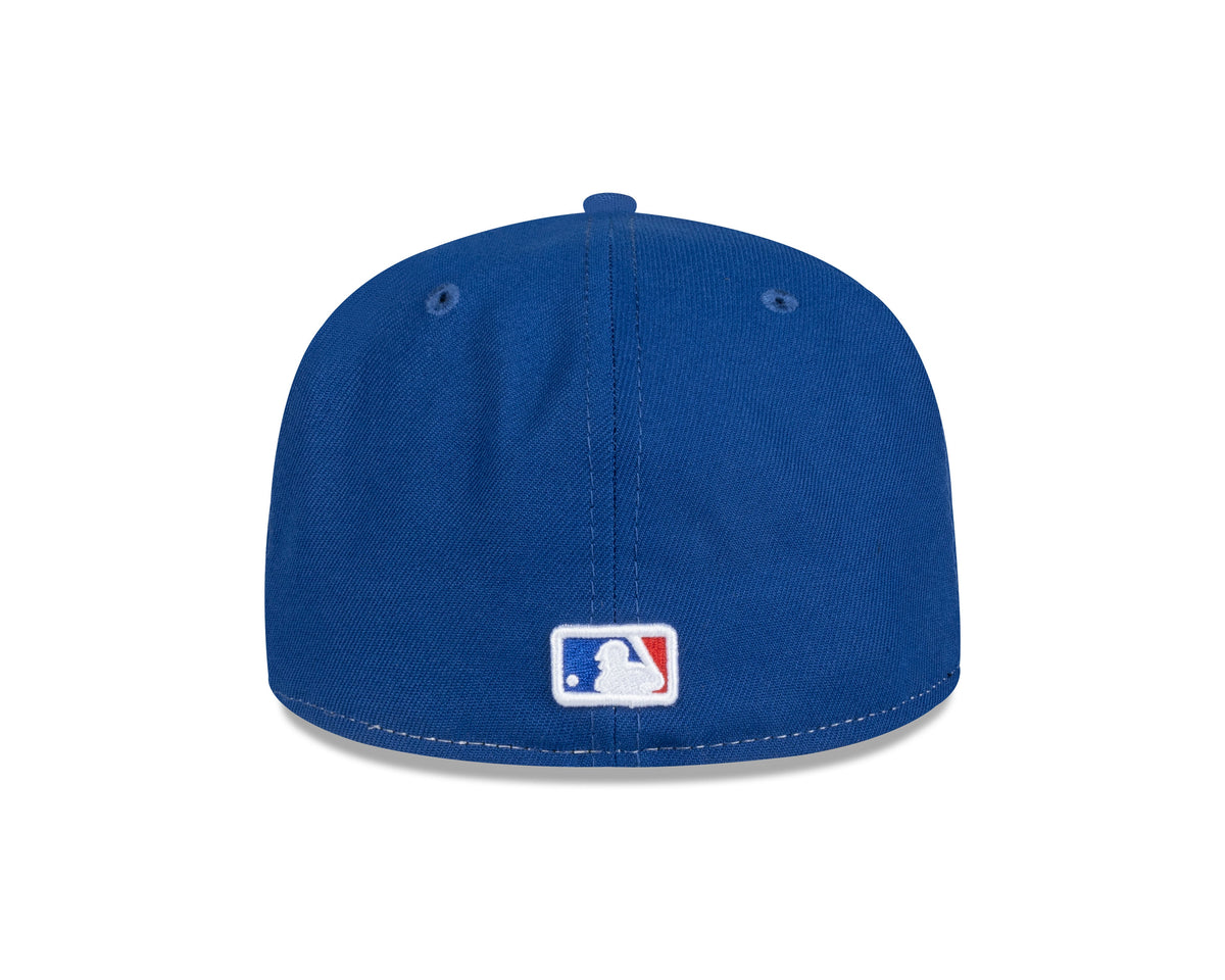 Atlanta Braves MLB New Era Men White/Royal 59Fifty 2023 City Connect Fitted Hat product image 2, provided for visual