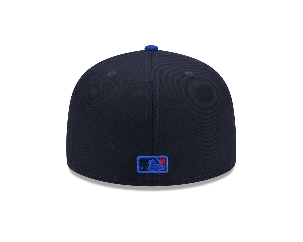 Toronto Blue Jays MLB New Era Men Navy 59Fifty 2024 City Connect Script Fitted Hat product image 2, provided for visual