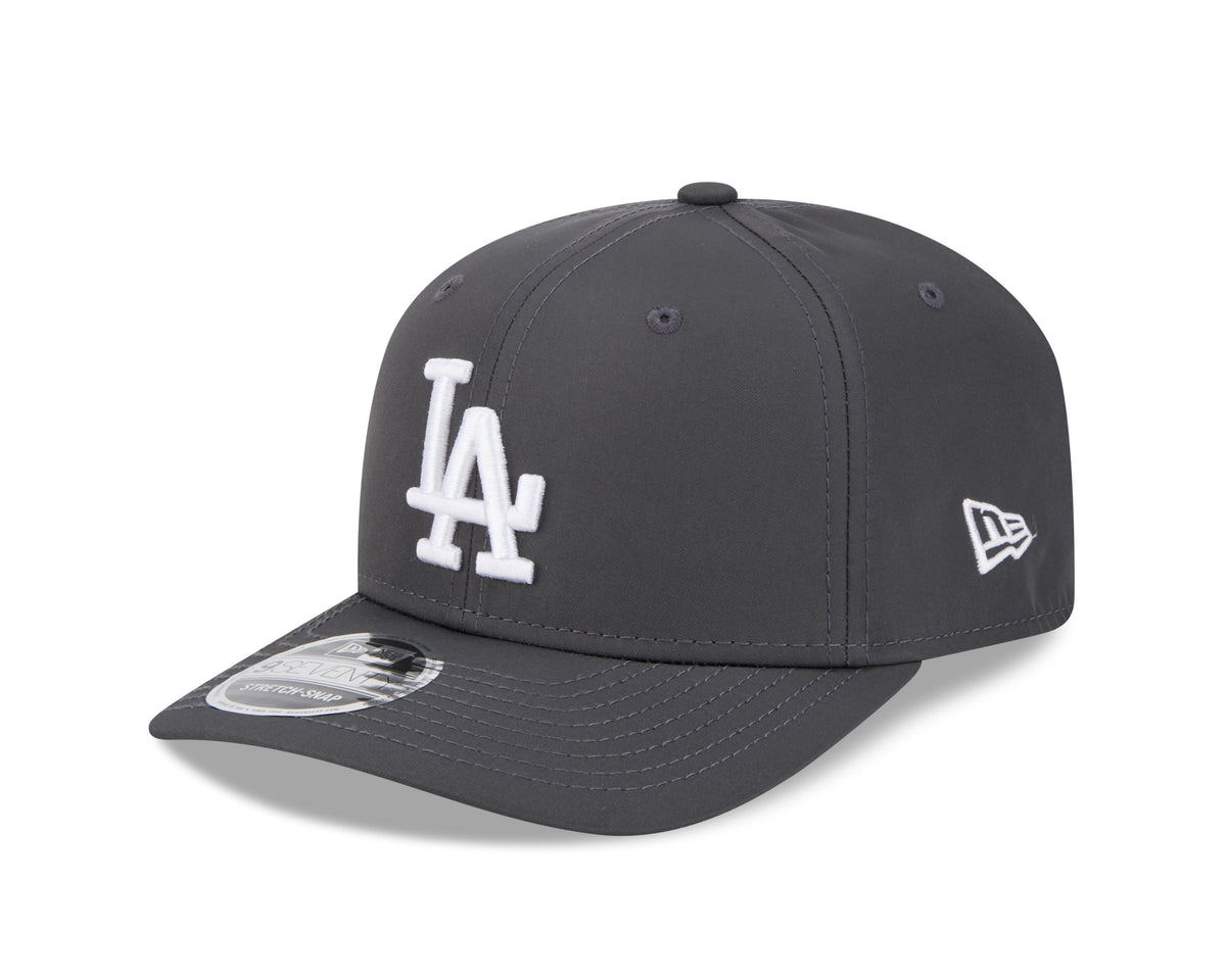 Los Angeles Dodgers MLB New Era Men Grey White 9Seventy Snapback Hat product image 1, provided for visual reference and