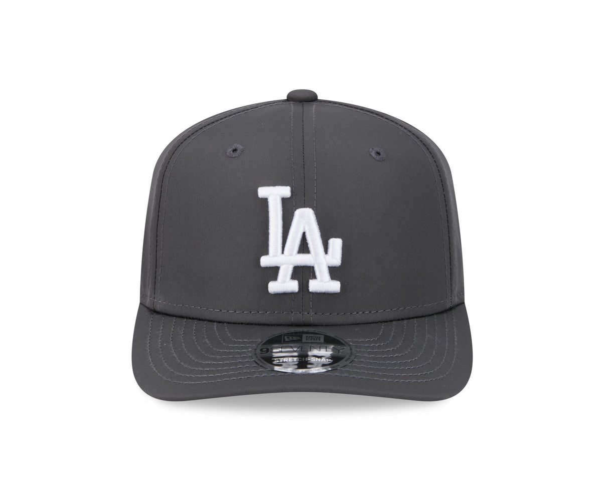 Los Angeles Dodgers MLB New Era Men Grey White 9Seventy Snapback Hat product image 6, provided for visual reference and