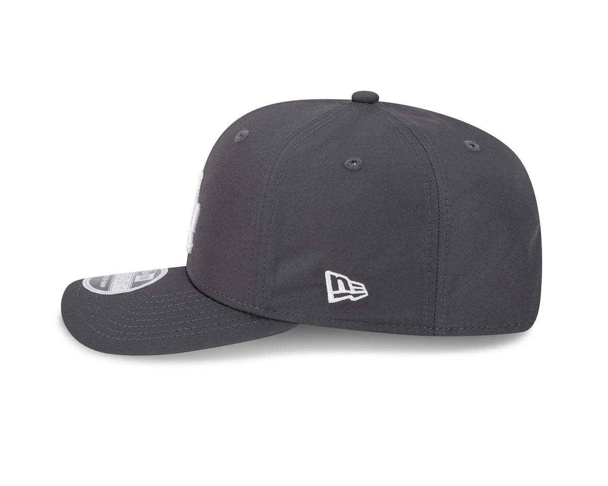 Los Angeles Dodgers MLB New Era Men Grey White 9Seventy Snapback Hat product image 4, provided for visual reference and