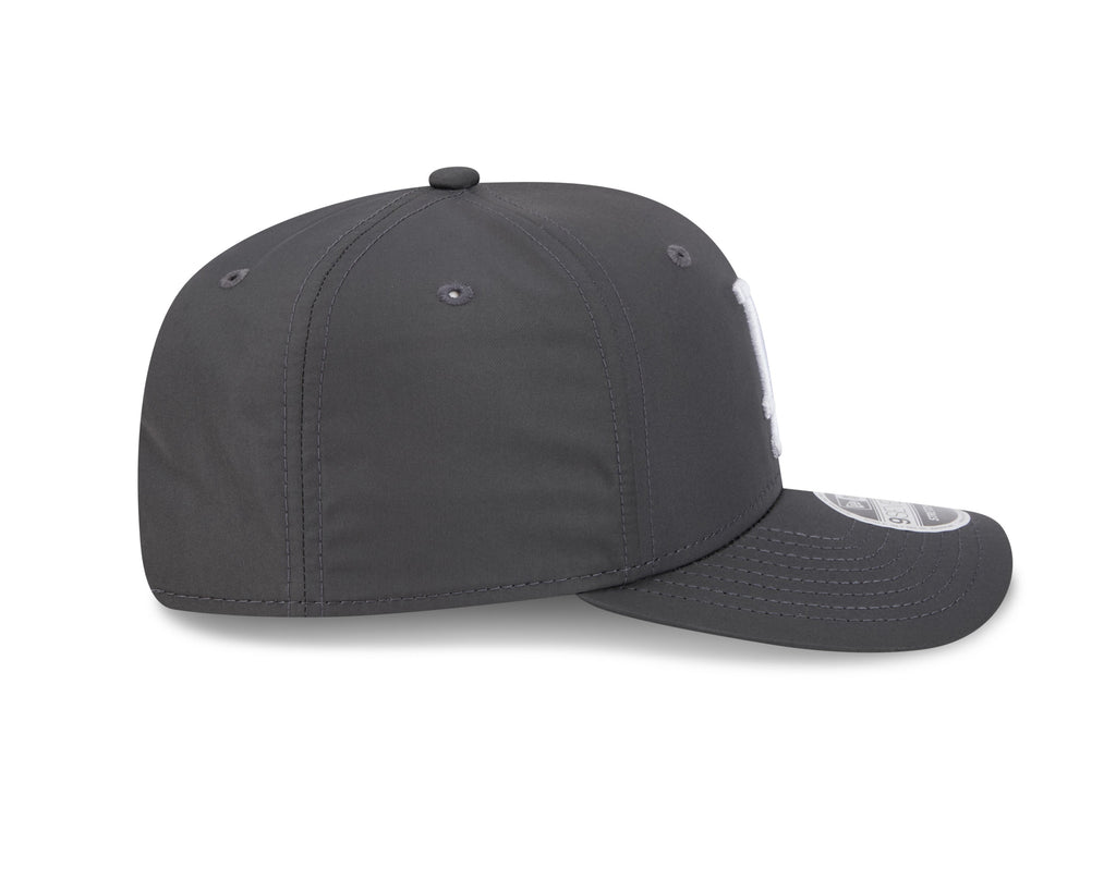 Los Angeles Dodgers MLB New Era Men Grey White 9Seventy Snapback Hat product image 5, provided for visual reference and