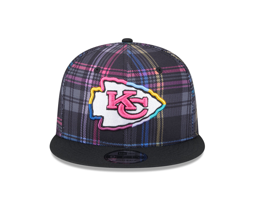 Kansas City Chiefs NFL New Era Men Black 9Fifty Crucial Catch Snapback product image 7, provided for visual reference and