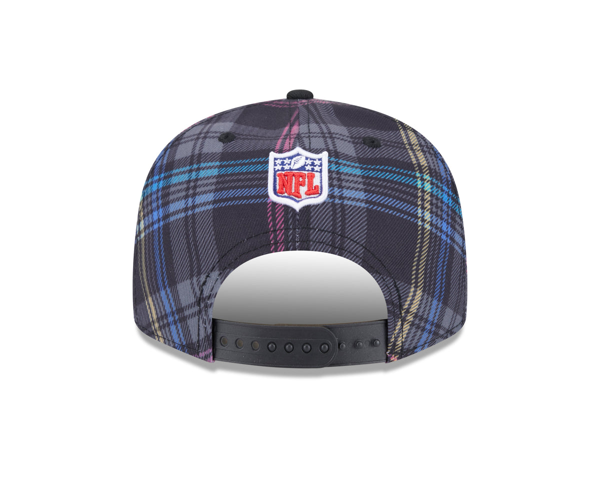 San Francisco 49ers NFL New Era Men Black 9Fifty Crucial Catch Snapback product image 2, provided for visual reference and