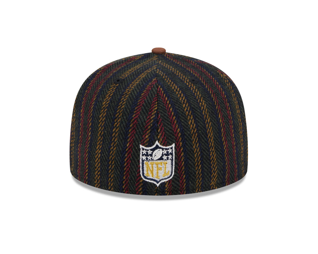 Kansas City Chiefs NFL New Era Men Vintage Herringbone 59Fifty Super Bowl LIV Fitted Hat product image 4, provided for