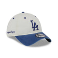 Los Angeles Dodgers MLB New Era Men White/Royal 9Twenty Classic Sidescript Adjustable Hat product image 1, provided for