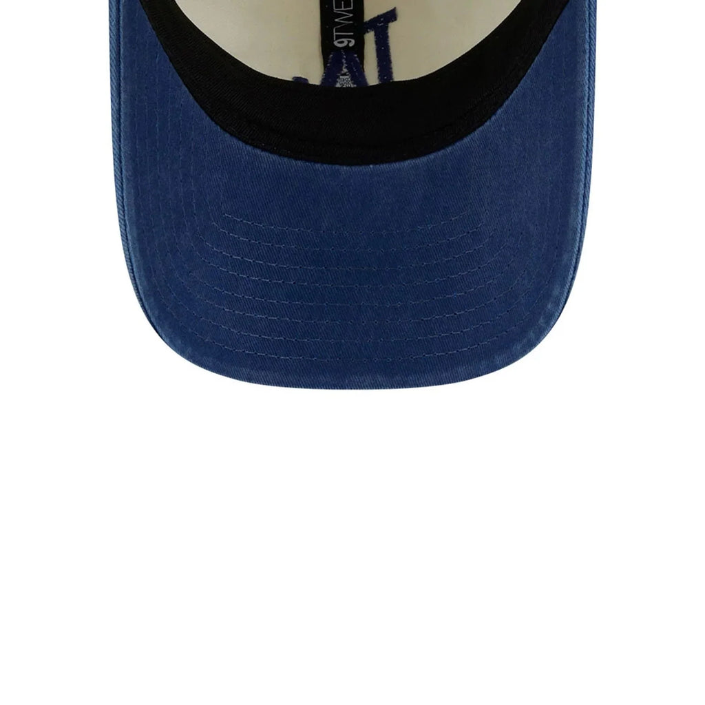 Los Angeles Dodgers MLB New Era Men White/Royal 9Twenty Classic Sidescript Adjustable Hat product image 5, provided for