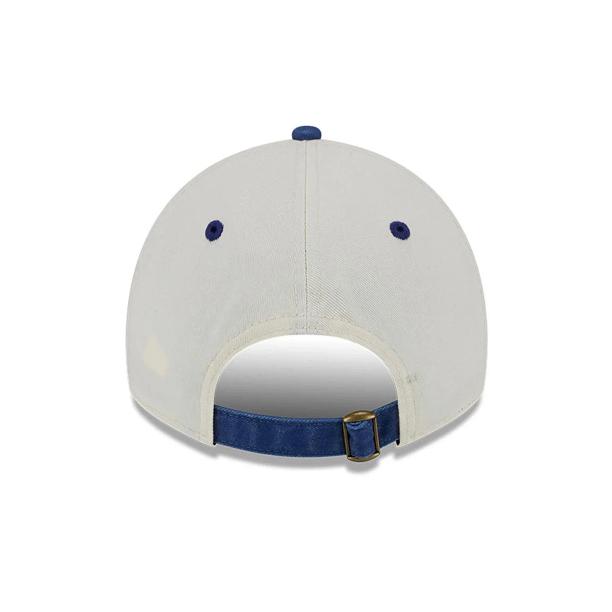Los Angeles Dodgers MLB New Era Men White/Royal 9Twenty Classic Sidescript Adjustable Hat product image 2, provided for