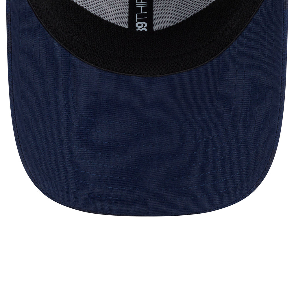 Toronto Maple Leafs NHL New Era Men Navy 39Thirty Camo Neo Stretch Fit Hat product image 3, provided for visual reference