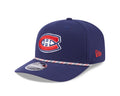 Montreal Canadiens NHL New Era Men Navy 9Seventy Multi-Rope Stretch Snapback Hat product image 1, provided for visual
