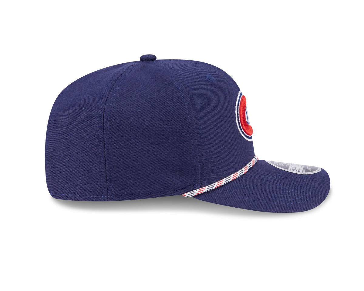Montreal Canadiens NHL New Era Men Navy 9Seventy Multi-Rope Stretch Snapback Hat product image 7, provided for visual