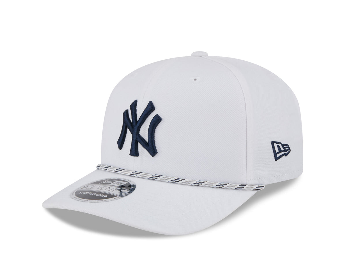 New York Yankees MLB New Era Men White 9Seventy Multi Rope Snapback product image 1, provided for visual reference and