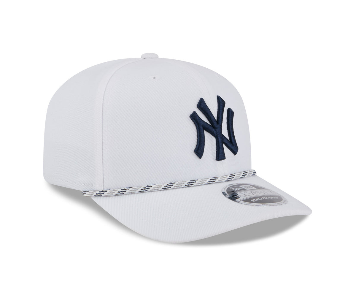 New York Yankees MLB New Era Men White 9Seventy Multi Rope Snapback product image 3, provided for visual reference and