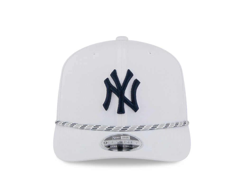 New York Yankees MLB New Era Men White 9Seventy Multi Rope Snapback product image 4, provided for visual reference and