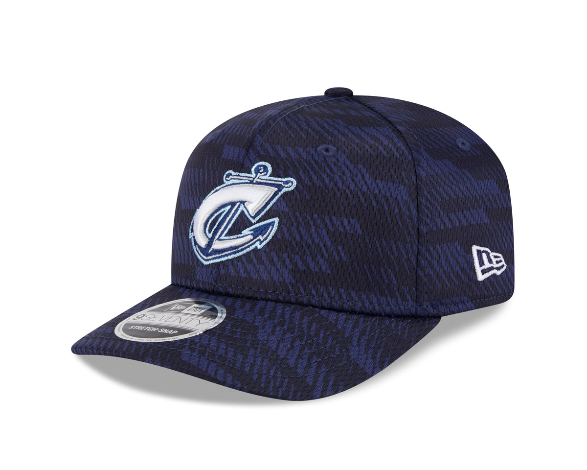 Columbus Clippers MiLB New Era Men Blue 9Seventy 2025 Team Color Snapback product image 1, provided for visual reference and
