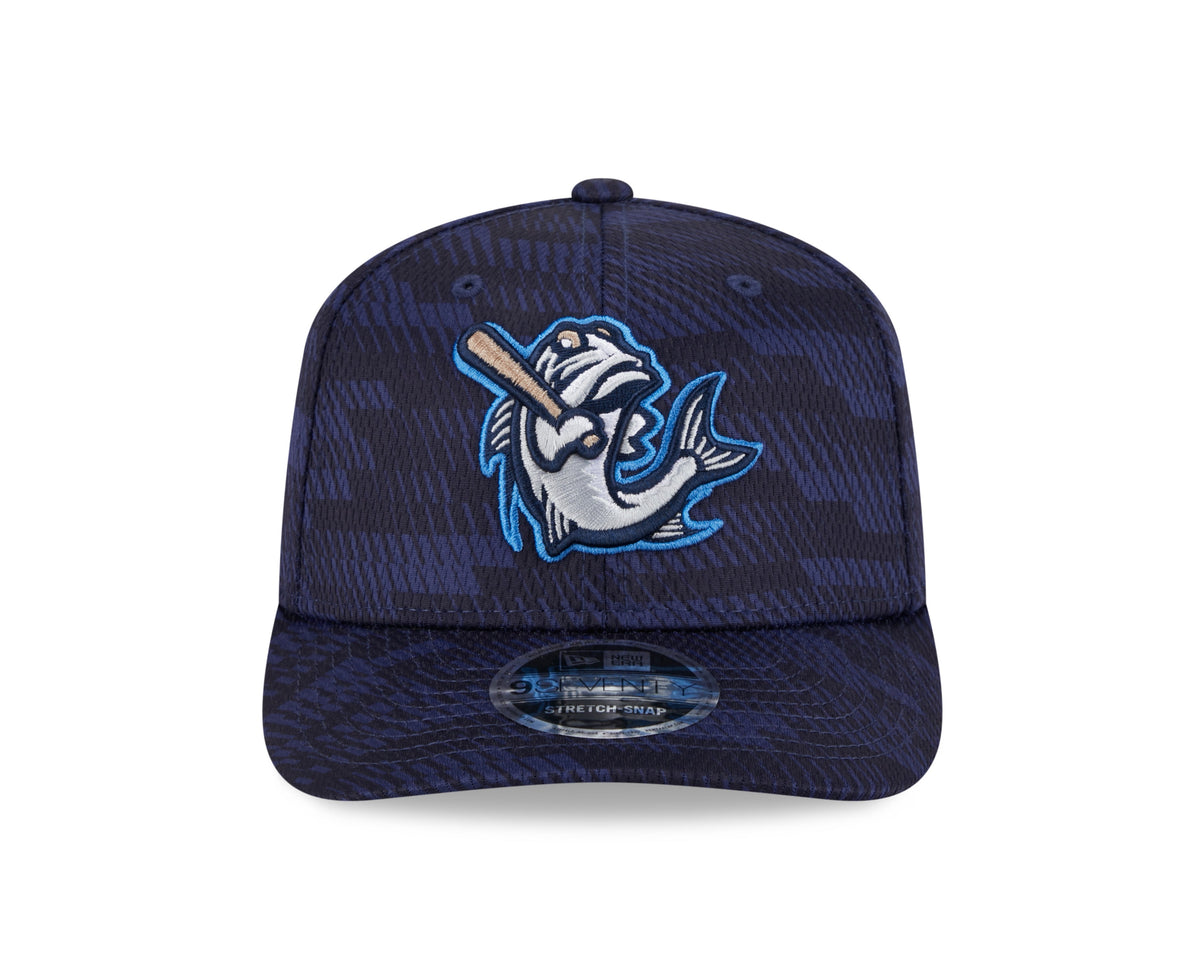 Tampa Tarpons MiLB New Era Men Navy 9Seventy 2025 Team Color Snapback product image 7, provided for visual reference and