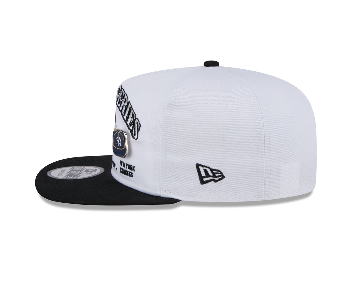 2001 World Series MLB New Era Men White Golfer Championship Pin Snapback product image 5, provided for visual reference and