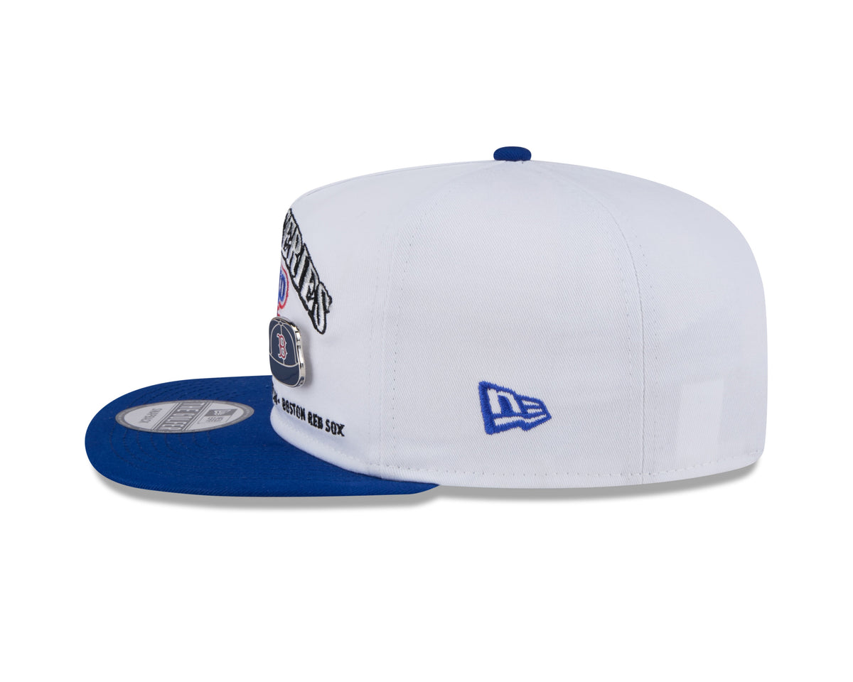 1986 World Series MLB New Era Men White Golfer Championship Pin Snapback product image 7, provided for visual reference and