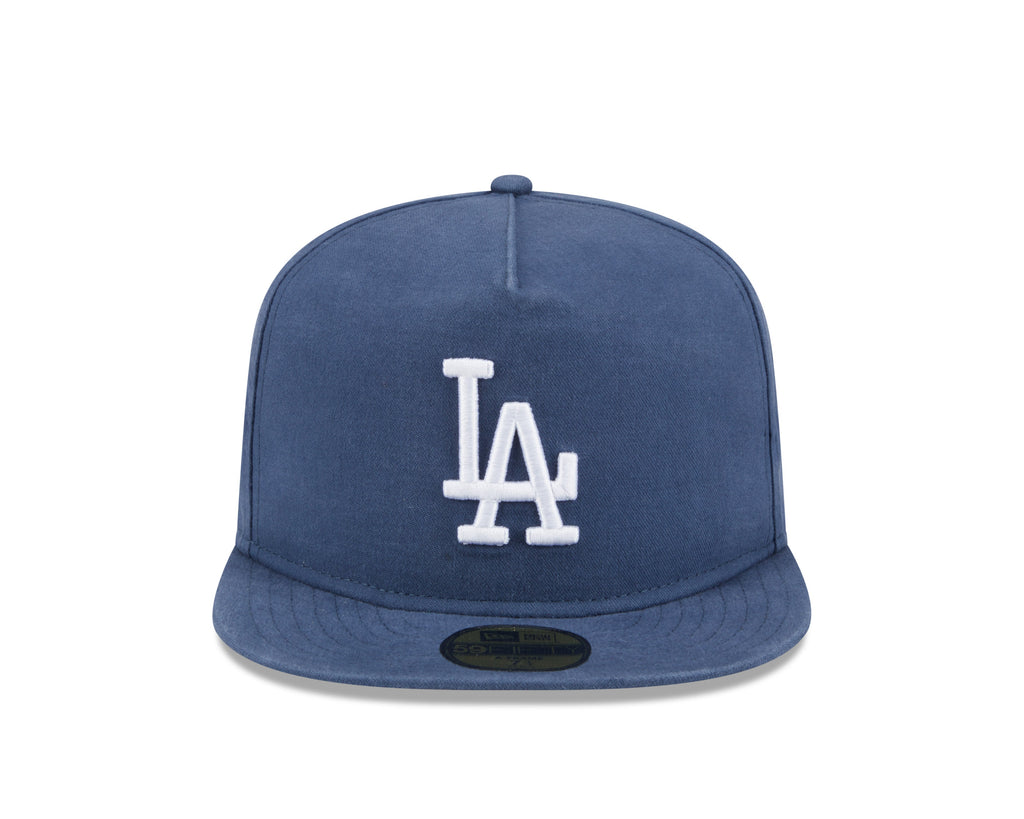 Los Angeles Dodgers MLB New Era Men Dark Blue 59Fifty A-Frame Championship Side Flag product image 3, provided for visual