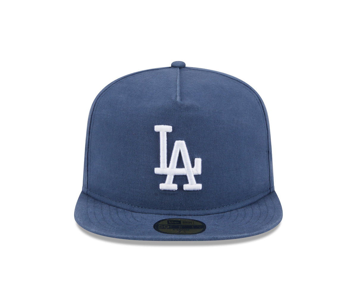 Los Angeles Dodgers MLB New Era Men Dark Blue 59Fifty A-Frame Championship Side Flag product image 3, provided for visual