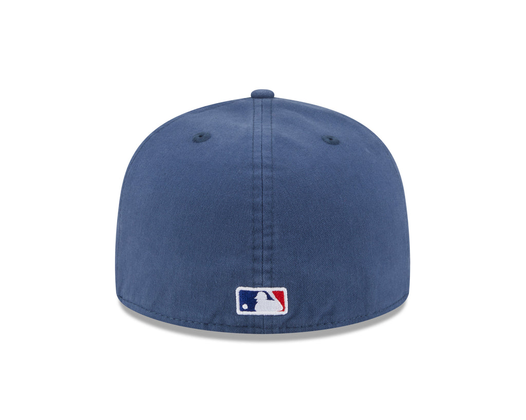 Los Angeles Dodgers MLB New Era Men Dark Blue 59Fifty A-Frame Championship Side Flag product image 2, provided for visual
