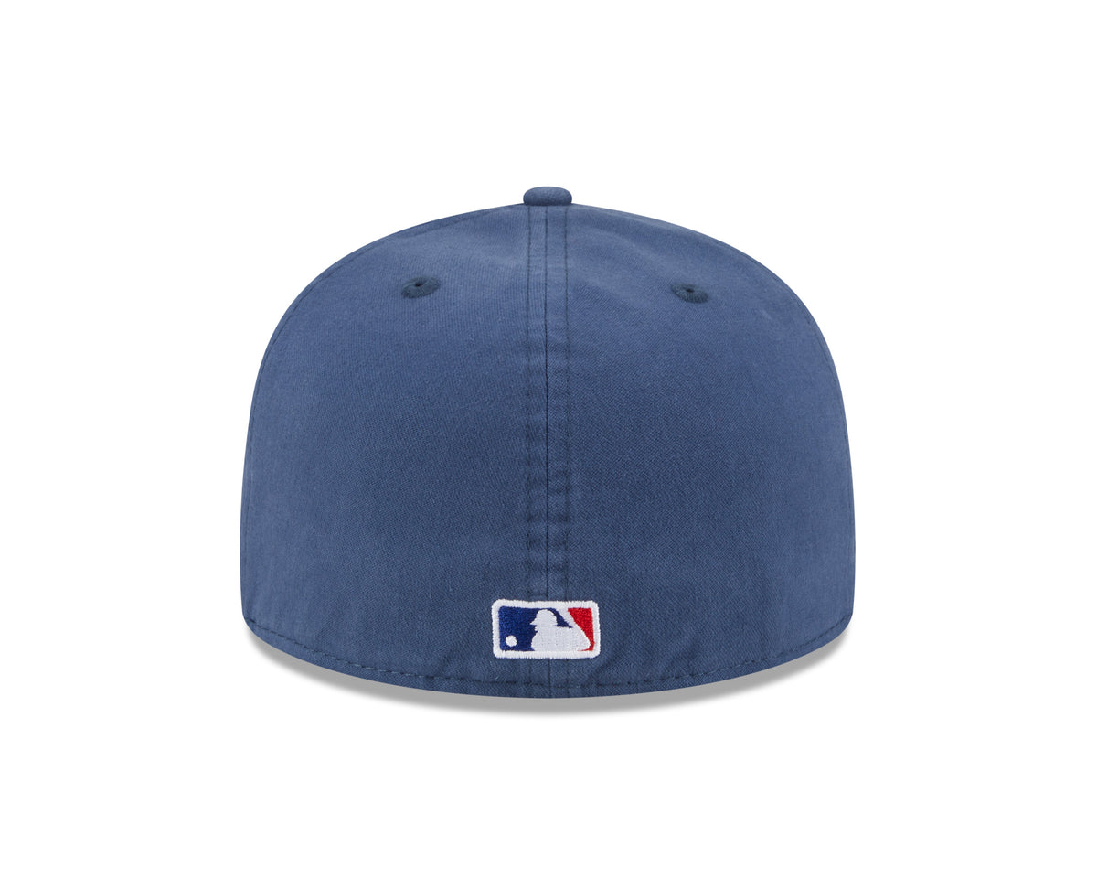 Los Angeles Dodgers MLB New Era Men Dark Blue 59Fifty A-Frame Championship Side Flag product image 2, provided for visual