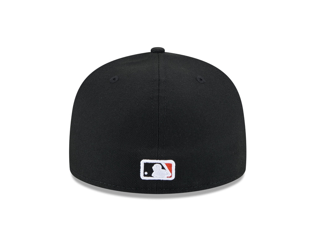 San Francisco Giants MLB New Era Men Black 59Fifty State Stitch Fitted Hat product image 4, provided for visual reference
