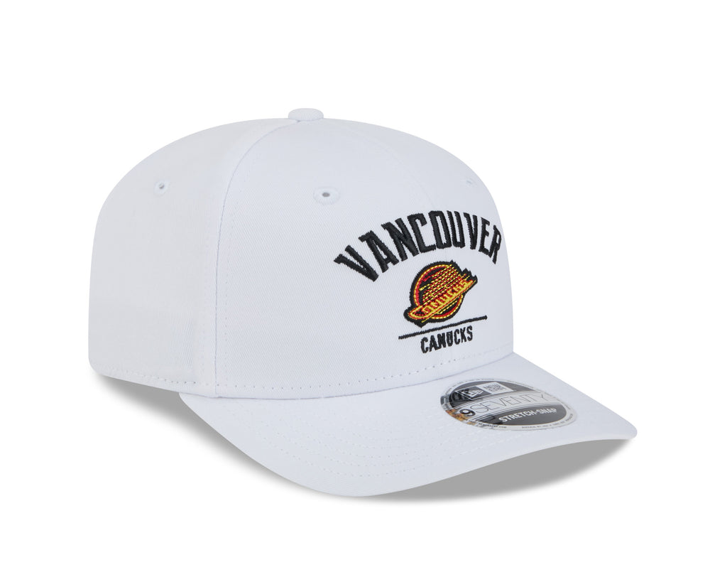 Vancouver Canucks NHL New Era Men White 9Seventy Alternative Snapback Hat product image 5, provided for visual reference and