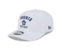 Toronto Maple Leafs NHL New Era Men White 9Seventy Snapback Hat product image 1, provided for visual reference and product