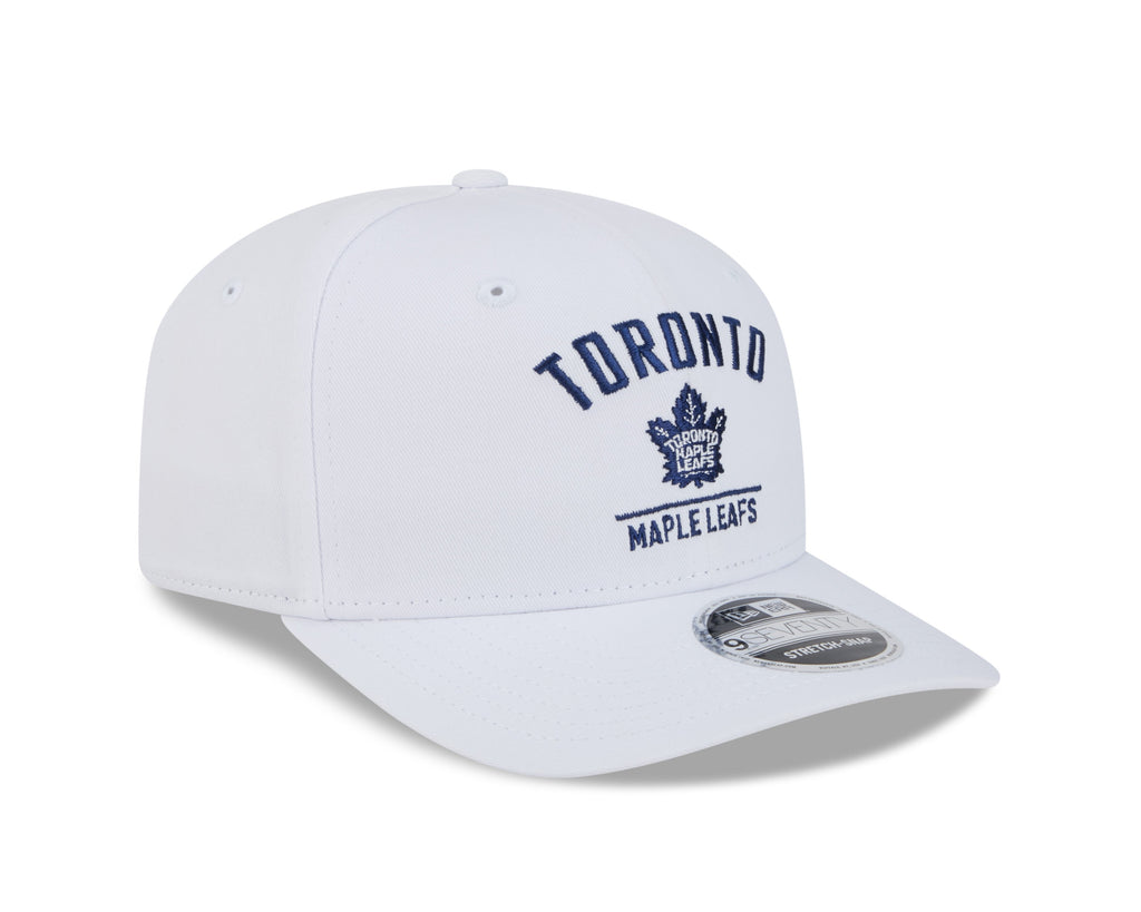 Toronto Maple Leafs NHL New Era Men White 9Seventy Snapback Hat product image 5, provided for visual reference and product