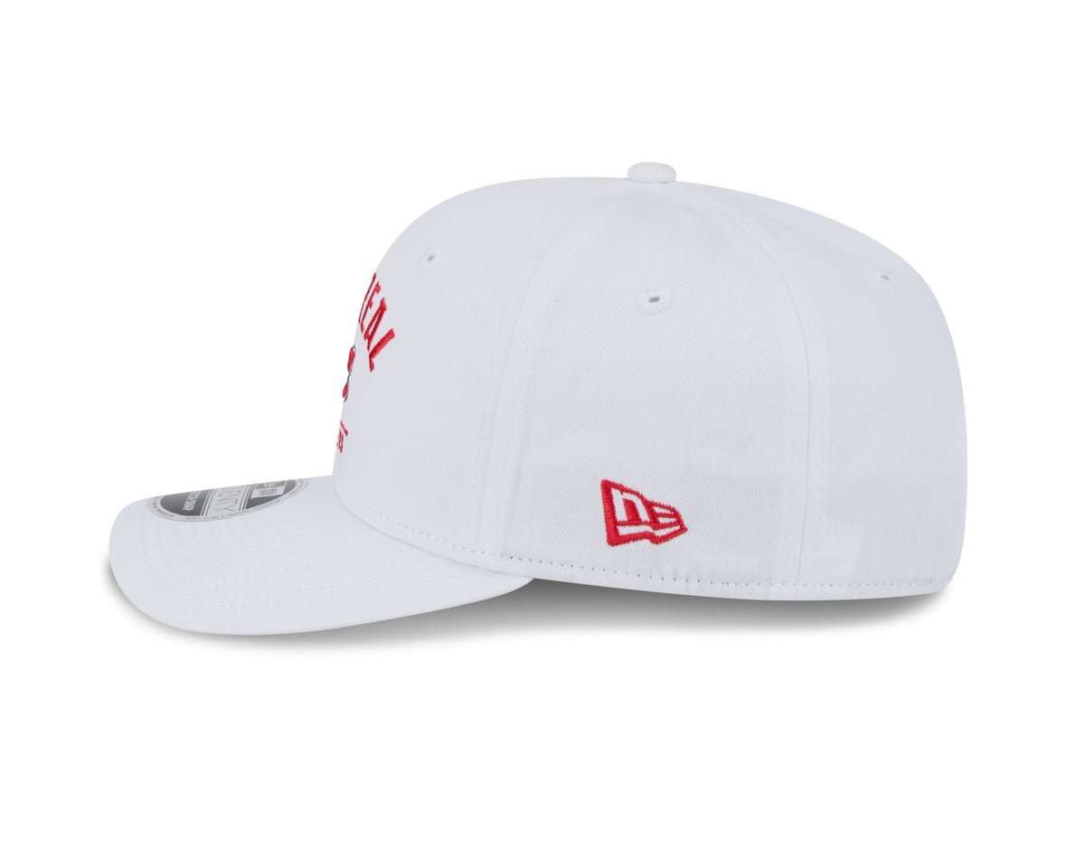 Montreal Canadiens NHL New Era Men White 9Seventy Snapback Hat product image 6, provided for visual reference and product
