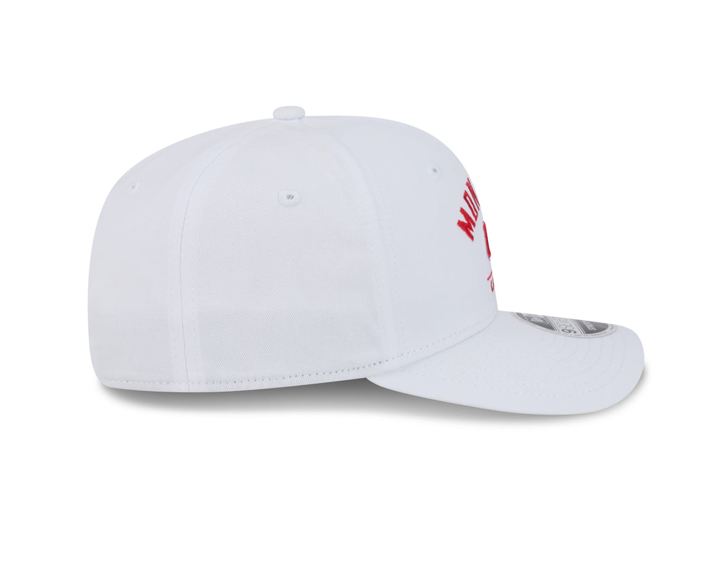 Montreal Canadiens NHL New Era Men White 9Seventy Snapback Hat product image 4, provided for visual reference and product