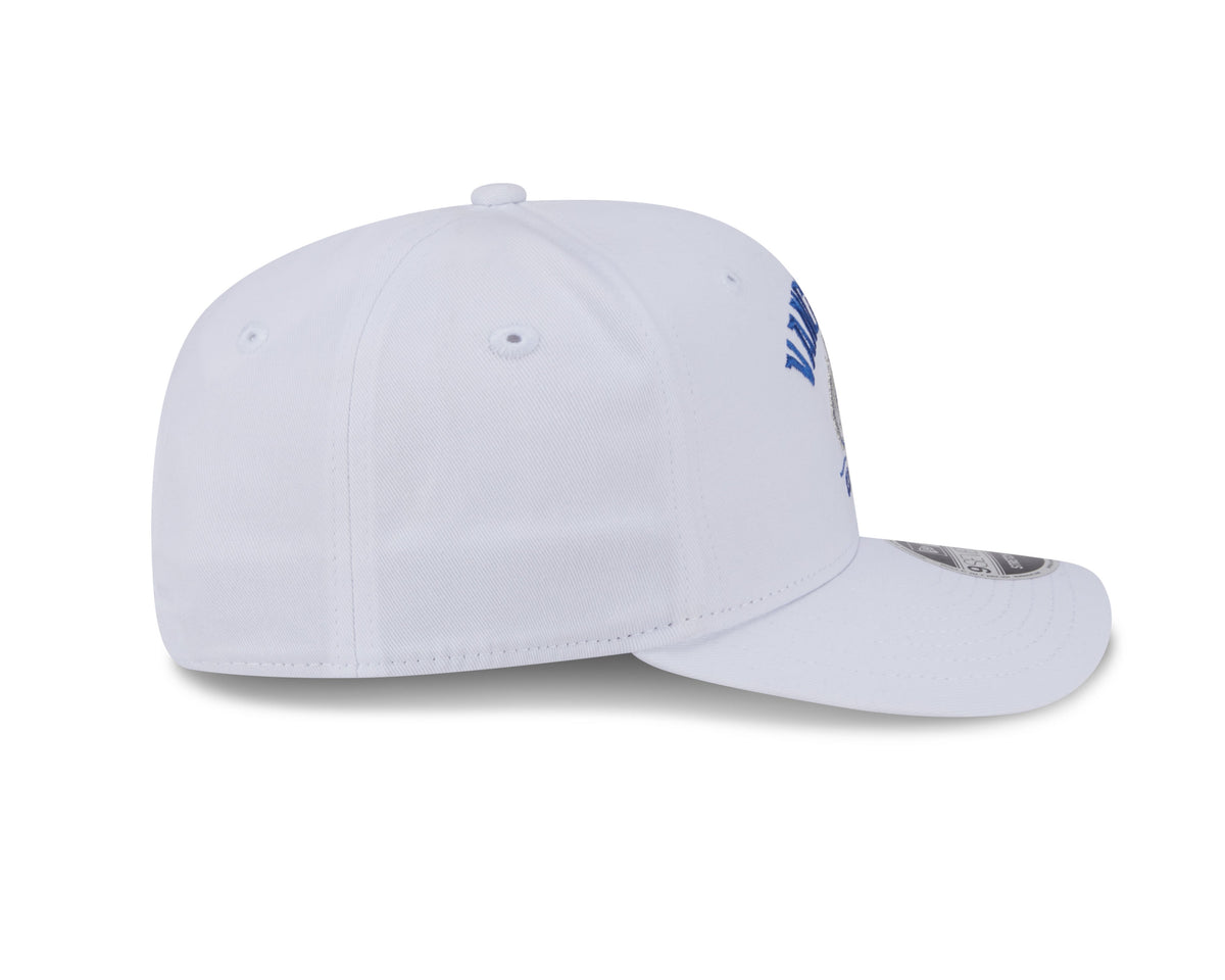 Vancouver Canucks NHL New Era Men White 9Seventy Snapback Hat product image 3, provided for visual reference and product