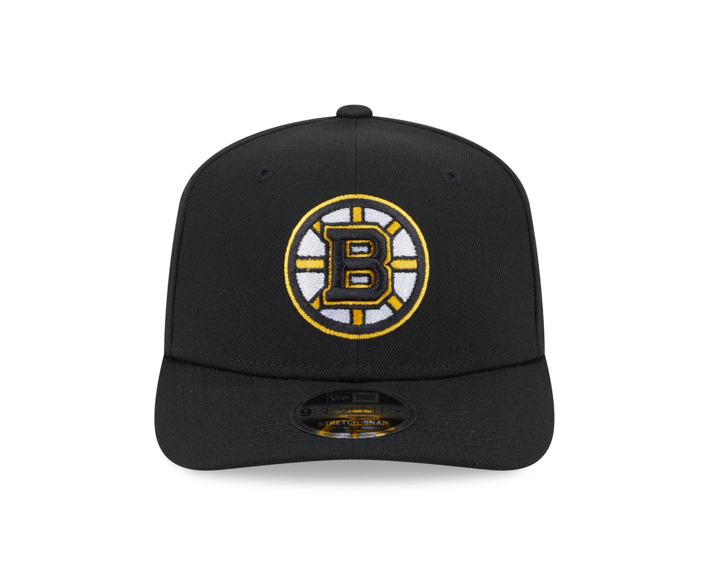 Boston Bruins NHL New Era Men Black 9Seventy Team Color Snapback Hat product image 7, provided for visual reference and