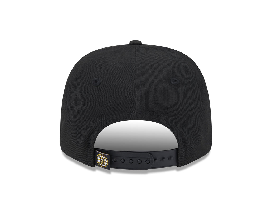 Boston Bruins NHL New Era Men Black 9Seventy Team Color Snapback Hat product image 2, provided for visual reference and