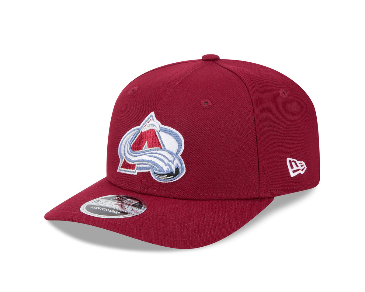 Colorado Avalanche NHL New Era Men Maroon 9Seventy Team Color Snapback Hat product image 1, provided for visual reference
