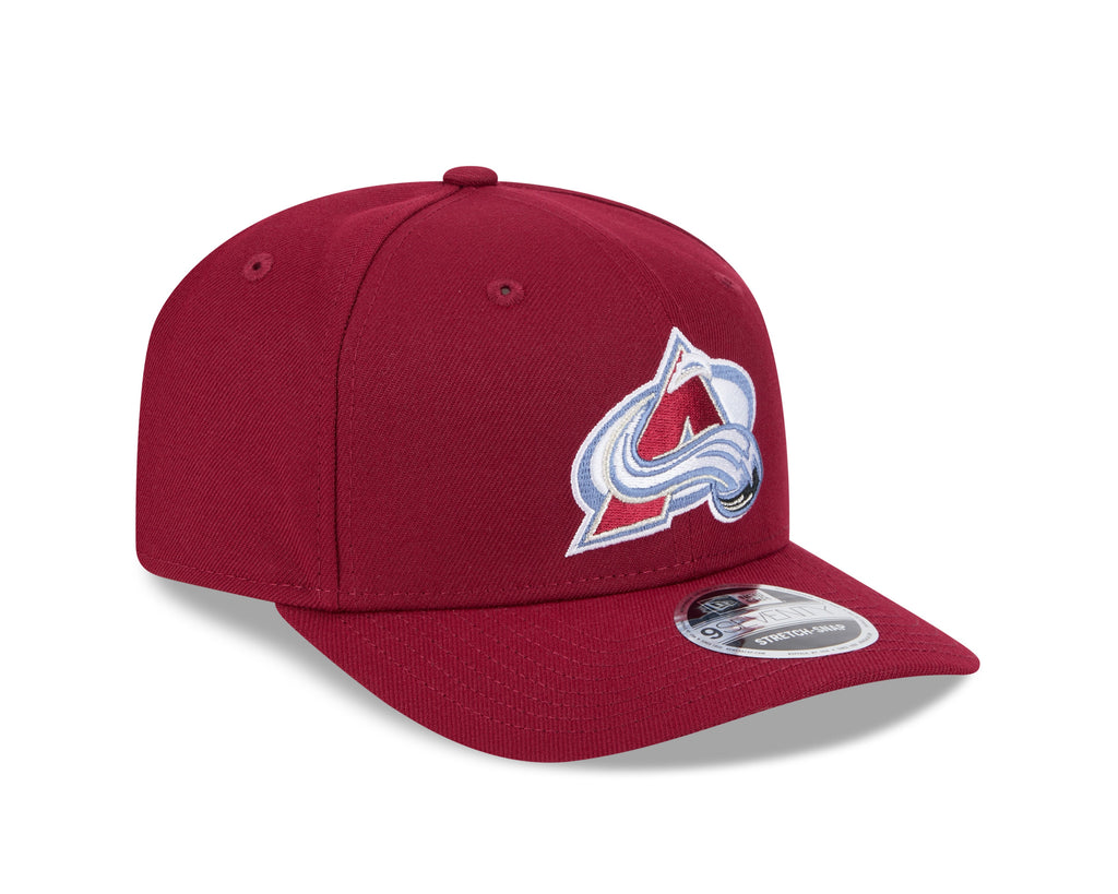 Colorado Avalanche NHL New Era Men Maroon 9Seventy Team Color Snapback Hat product image 5, provided for visual reference