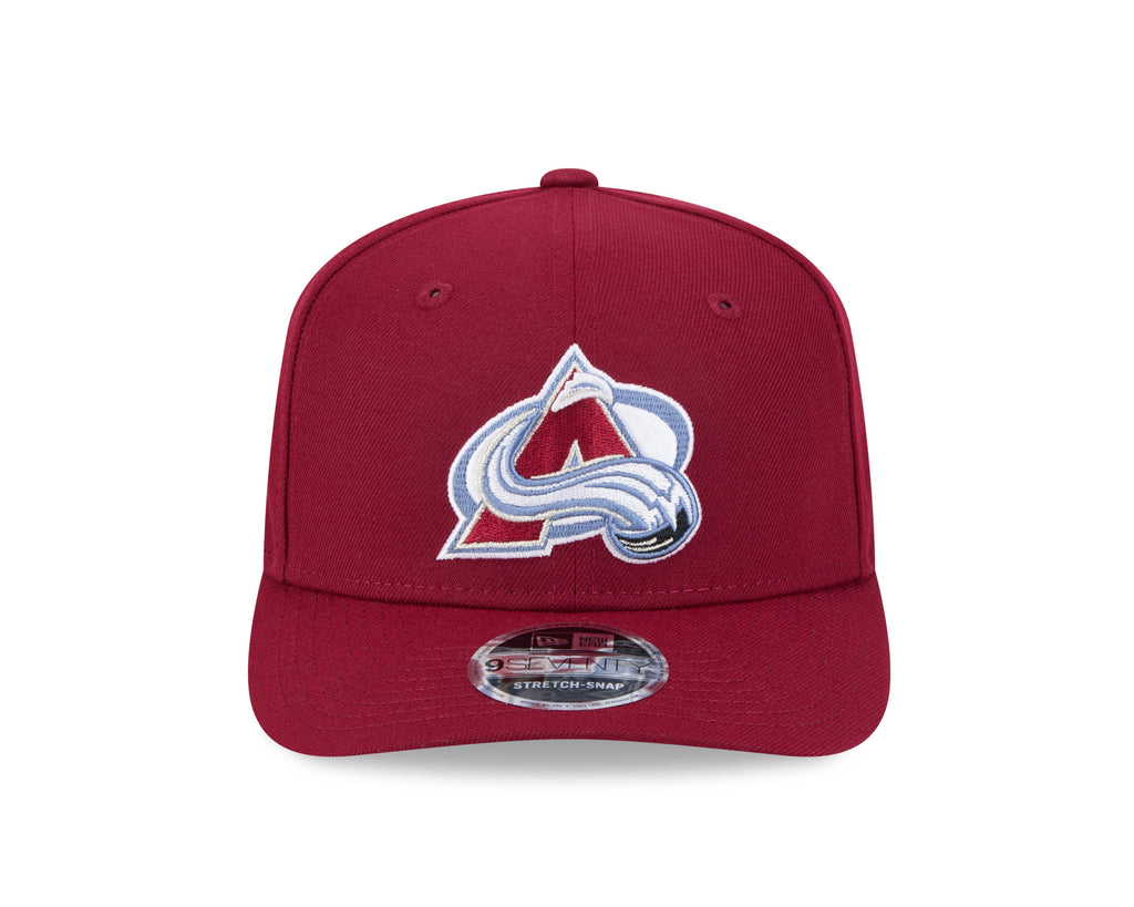 Colorado Avalanche NHL New Era Men Maroon 9Seventy Team Color Snapback Hat product image 6, provided for visual reference