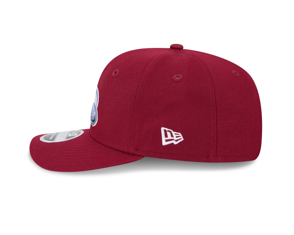 Colorado Avalanche NHL New Era Men Maroon 9Seventy Team Color Snapback Hat product image 7, provided for visual reference