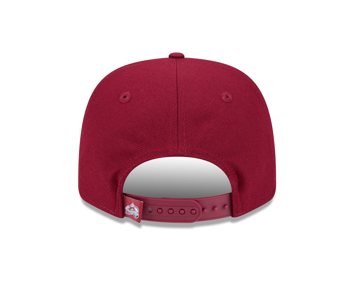 Colorado Avalanche NHL New Era Men Maroon 9Seventy Team Color Snapback Hat product image 2, provided for visual reference
