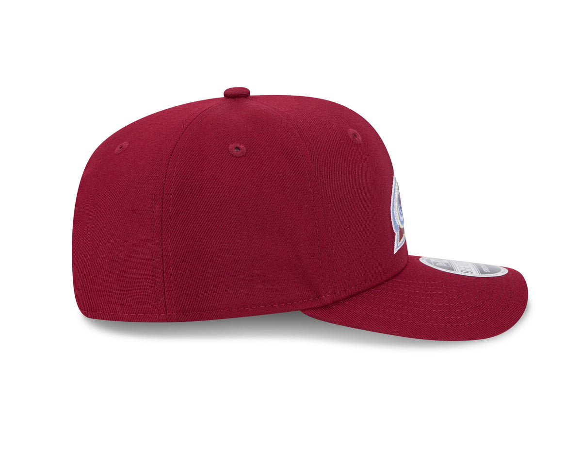 Colorado Avalanche NHL New Era Men Maroon 9Seventy Team Color Snapback Hat product image 3, provided for visual reference
