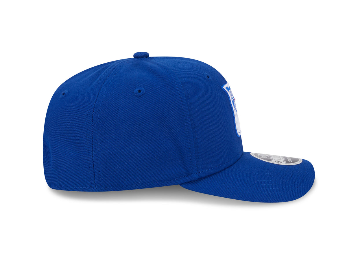New York Rangers NHL New Era Men Royal 9Seventy Team Color Snapback Hat product image 3, provided for visual reference and